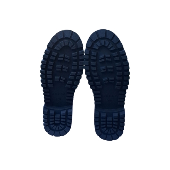 GUESS Oliy Woman's Ankle Boots Black  Studded Faux Leather Zipper Shelsea Size 7 - Picture 7 of 11